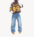 Oversized Sports Shirt – Men's Gothic Streetwear Hoodie